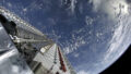 Развертывание спутников Starlink. Фото SpaceX