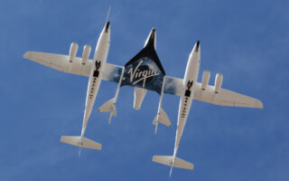White Knight Two и SpaceShipTwo. Фото Jeff Foust (CC BY 2.0)