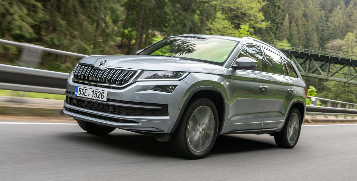 Надувной матрас в skoda kodiaq