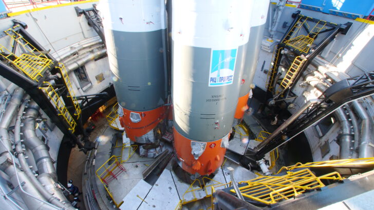 На космодроме Восточный продолжается подготовка к пуску ракеты «Союз-2.1б»