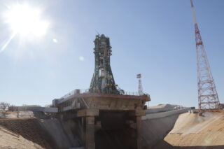 «Союз-2.1а» на Байконуре. Фото Роскосмос