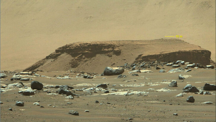 NASA опубликовало первый отчет о погоде в кратере Джезеро на Марсе