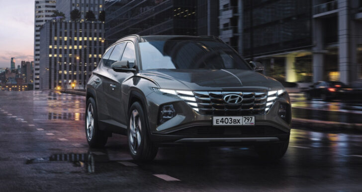 Hyundai представила в РФ кроссовер Tucson нового поколения