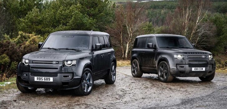В России стартовали продажи нового внедорожника Land Rover Defender с двигателем V8