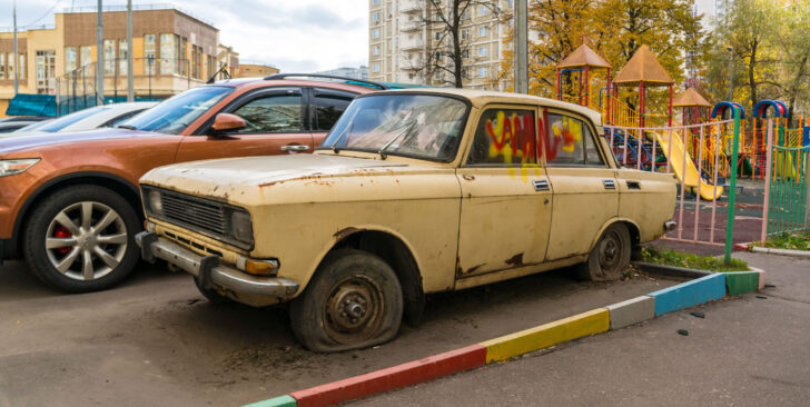 В России могут запретить эксплуатацию старых автомобилей