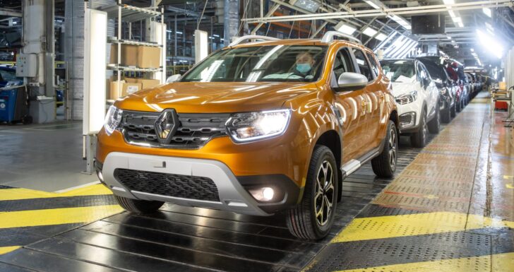 Московский автозавод Renault приостановит производство автомобилей с 28 февраля 2022 года