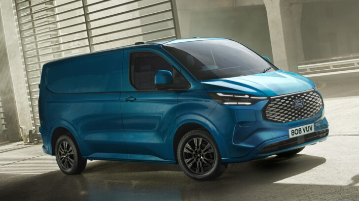Ford представил E-Transit Custom: полностью электрический фургон с запасом хода 380 км