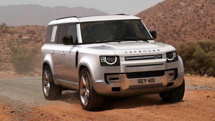 Land Rover представил восьмиместную версию внедорожника Defender