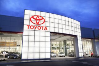 Дилерский центр Toyota. Фото Toyota
