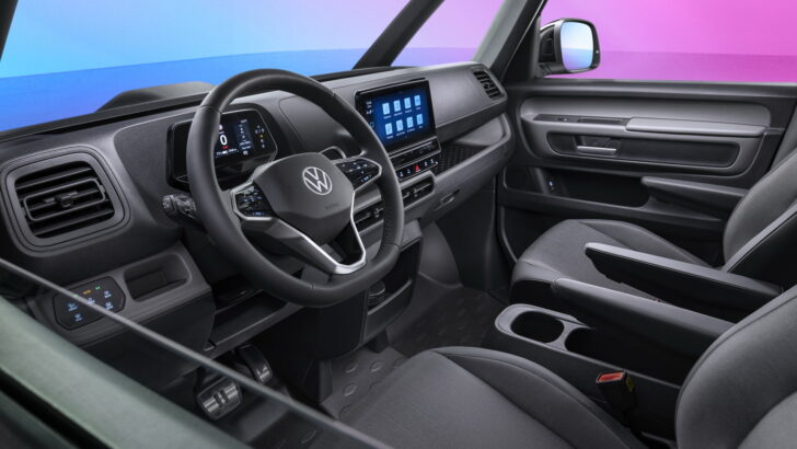 Интерьер Volkswagen ID.Buzz Cargo. Фото Volkswagen