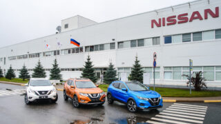 Завод Nissan в Санкт-Петербурге