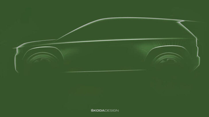 Первое изображение будущего электромобиля Skoda. Фото Volkswagen