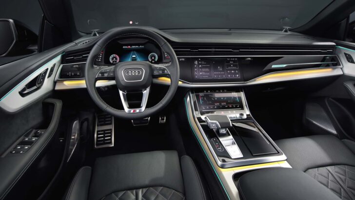 Интерьер Audi Q8. Фото Audi