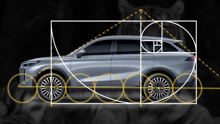 Компания Chery представила новый кроссовер Tiggo 9. Автомобиль сняли на фото