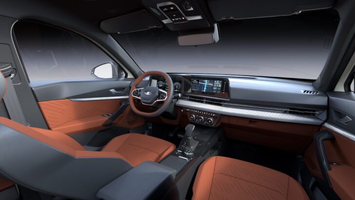Интерьер LADA Azimut. Фото АвтоВАЗ Интерьер LADA Azimut. Фото АвтоВАЗ