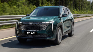 Geely Atlas. Фото Geely