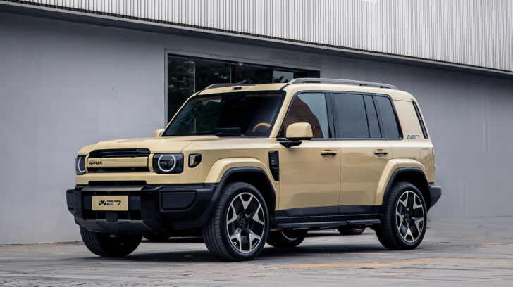 В Китае прошла премьера брутального внедорожника iCAUR V27, его ждут в России В Китае прошла премьера брутального внедорожника iCAUR V27, его ждут в России