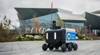 Робот-доставщик «Яндекса». Фото «Яндекс»