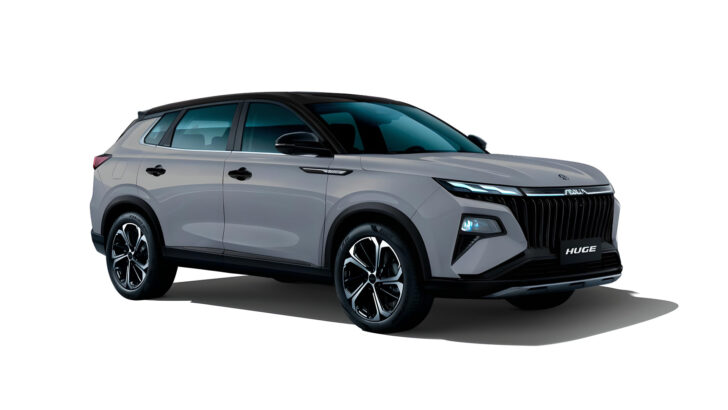 Dongfeng делает ставку на стиль: Huge получил в России модный двухцветный кузов Dongfeng делает ставку на стиль: Huge получил в России модный двухцветный кузов