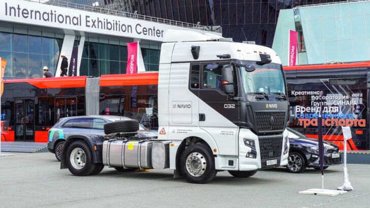 В России испытали магистральный тягач, который проехал 2800 км без водителя