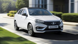 LADA Vesta CNG. Фото АвтоВАЗ