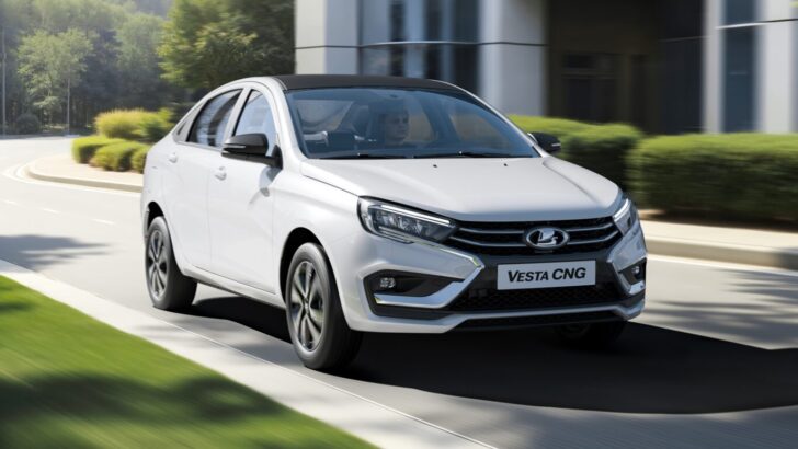 АвтоВАЗ начал продажи обновленного седана Lada Vesta CNG с новыми опциями